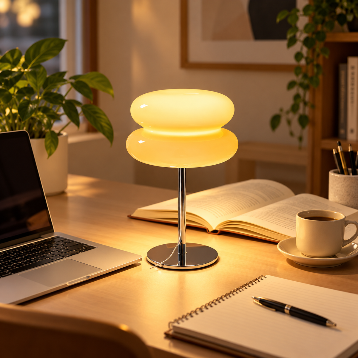Donut Table Lamp Glass Table Lamp
