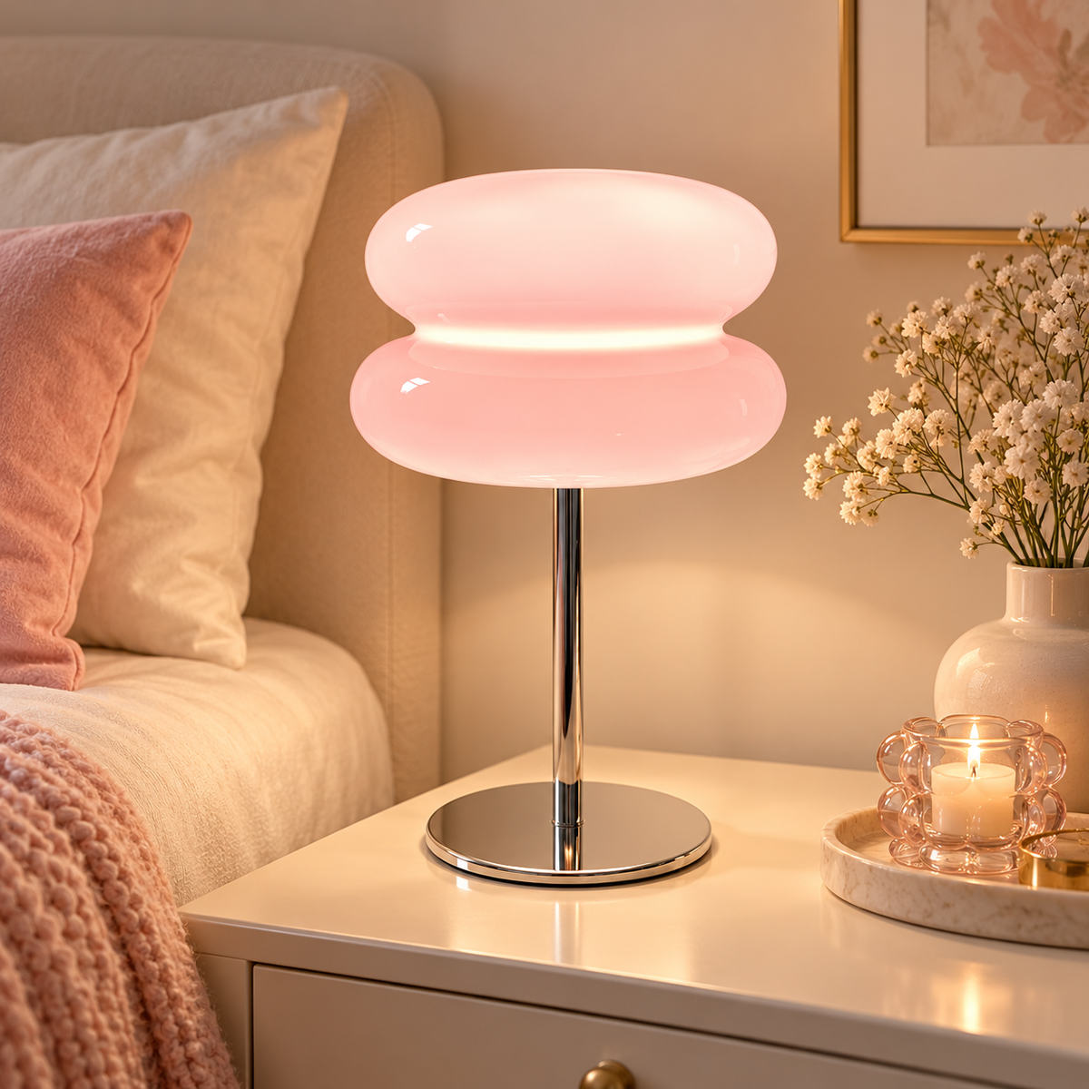 Donut Table Lamp Glass Table Lamp