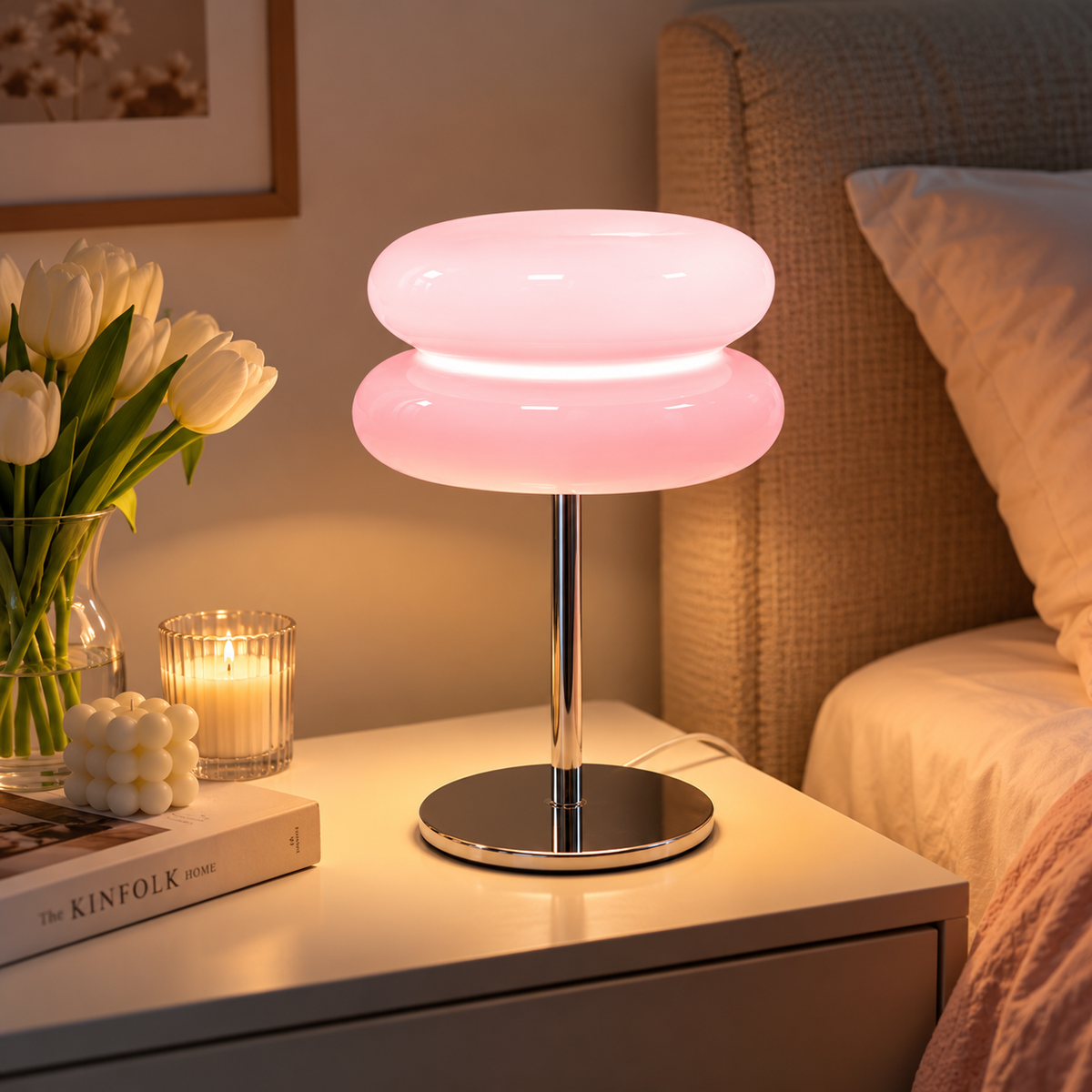 Donut Table Lamp Glass Table Lamp