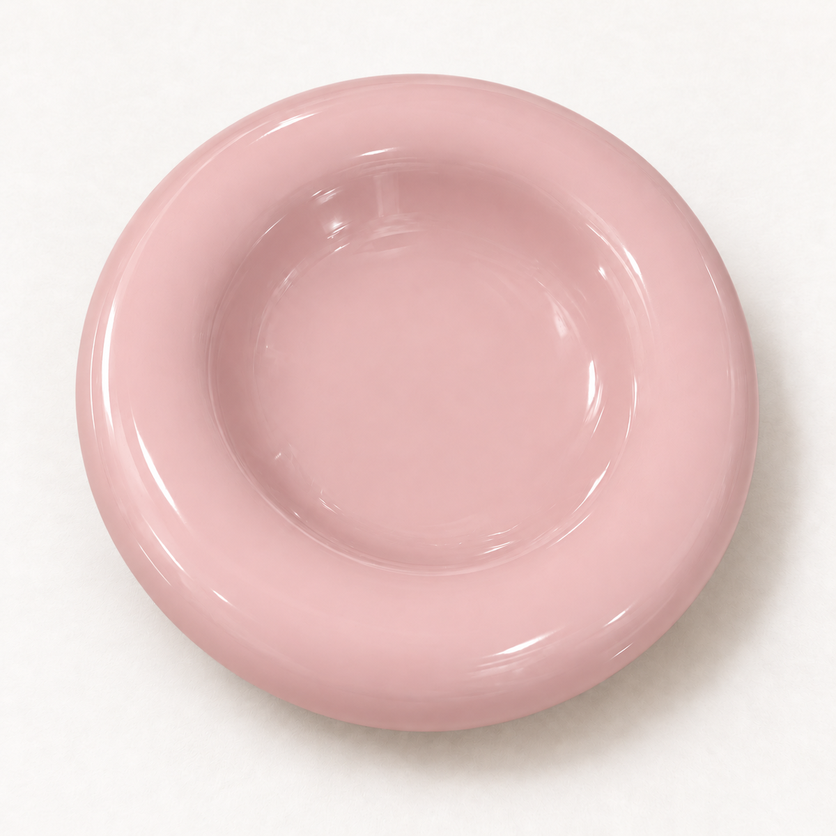 Premium Donut Shaped Ceramic Jewelry Dish - Decorative Ring Holder & Aesthetic Trinket Tray