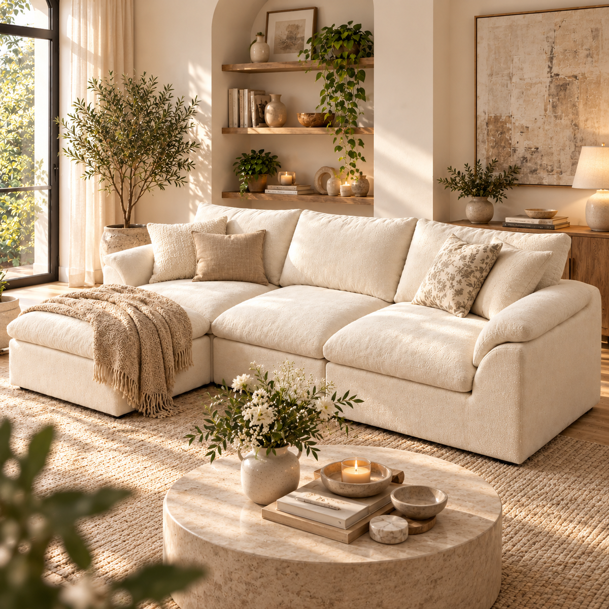 Modular Sectional Cloud Sofa