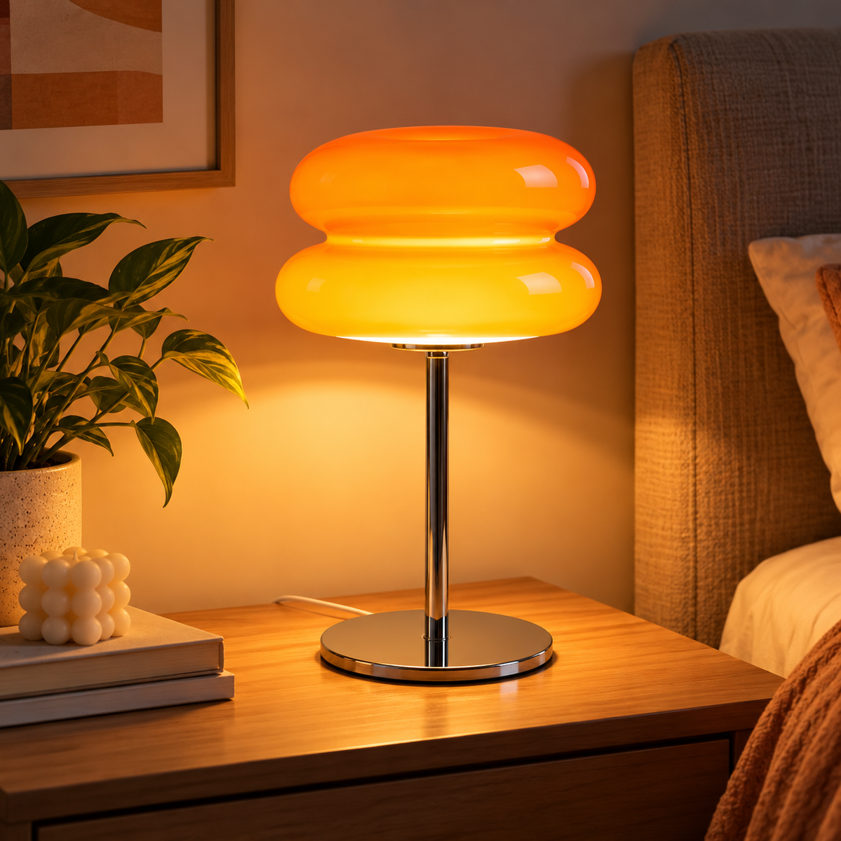 Donut Table Lamp Glass Table Lamp