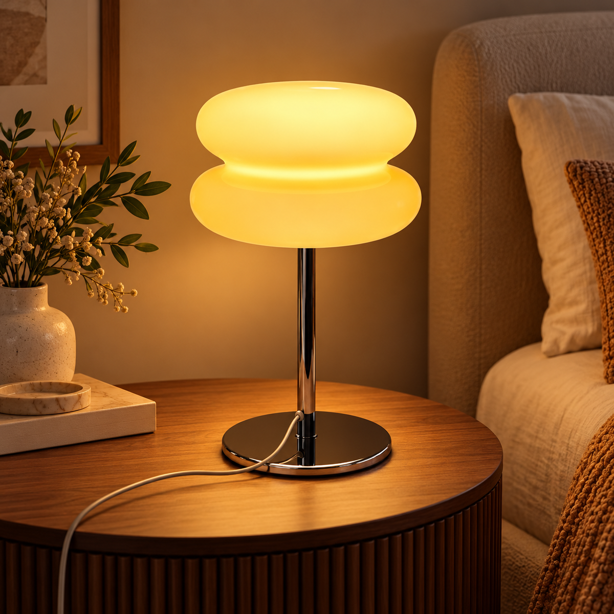 Donut Table Lamp Glass Table Lamp